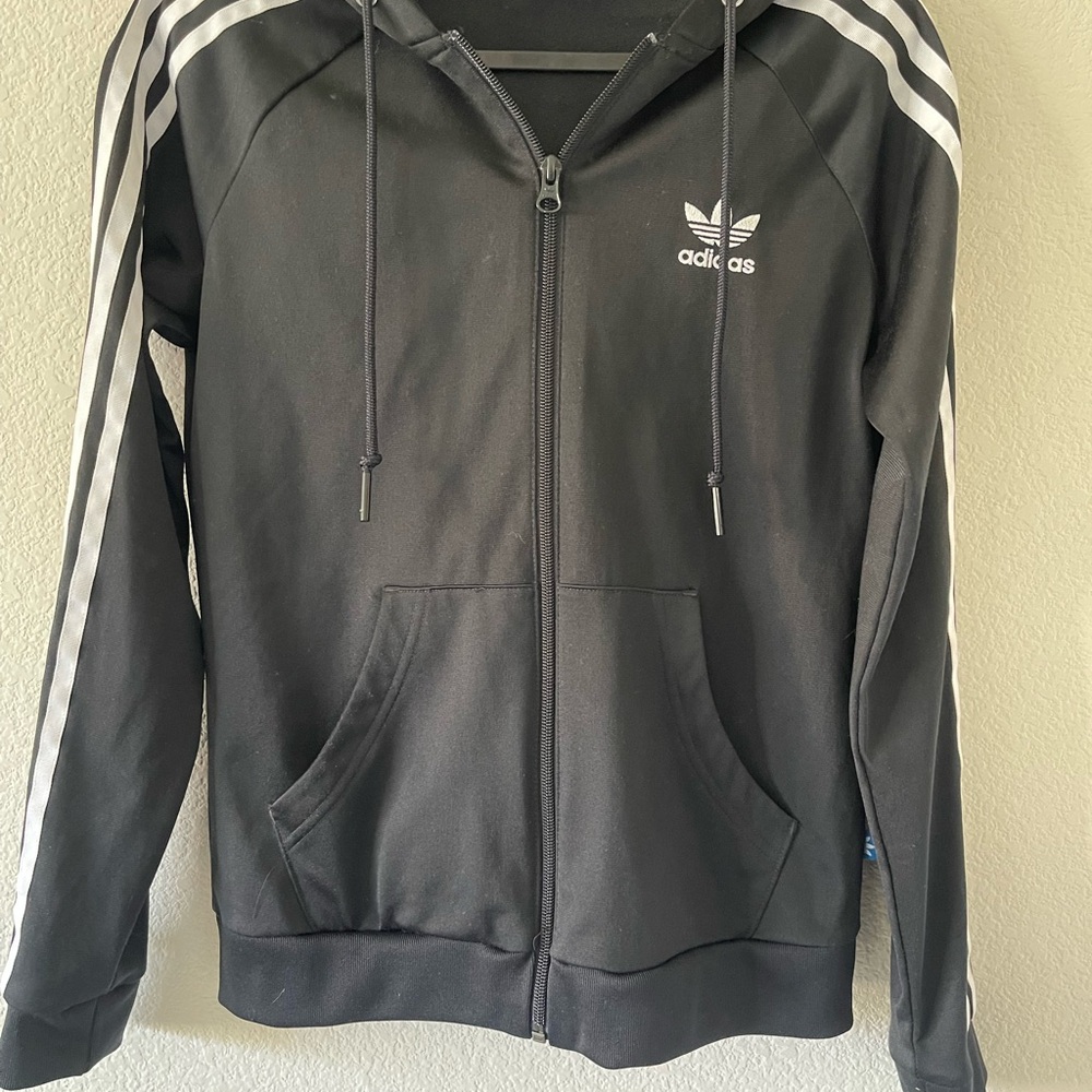 Adidas Black Track Jacket